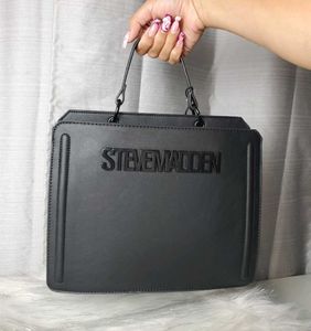 Steve Madden bevelyn Black Satchel - NEW