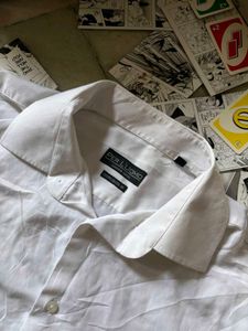 Vintage White Short Sleeve Shirt