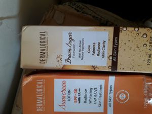 Dermalogical Brown Sugar Face Wash Nd Sunscrean