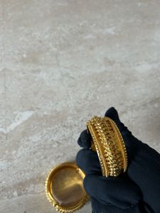 Elegant Gold Bangle Set
