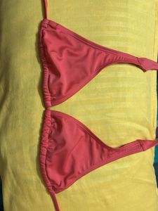 Beach Halter Neck Tie Up Bra