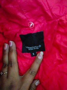 Red Jacket For Valentine&#39;s Day