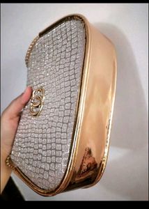 Gold Chain Shoulder Bag