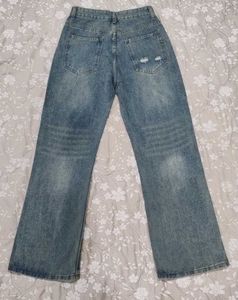 Vintage Wash Flare Jeans