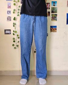 Blue Straight Fit Denim | Waist 30" |