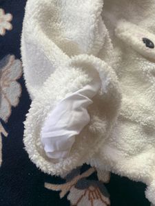 Korean Aesthetic Crop Teddy Wool Jacket
