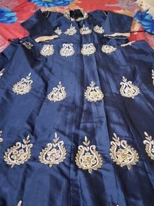 Kundan Work Gown