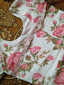 Anarkali Flower Print Suit