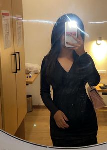 Full Sleeve Bodycon Dress
