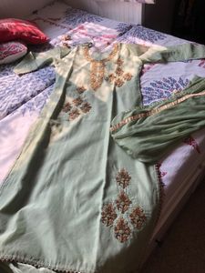 2 Piece Kurta And Georgette Dupatta