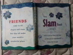 It&#39;s my Slam Book