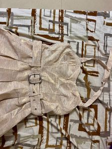 Sparkly Gold Mini Dress