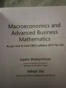 Macroeconomics &amp; Advanced Business Mathematics