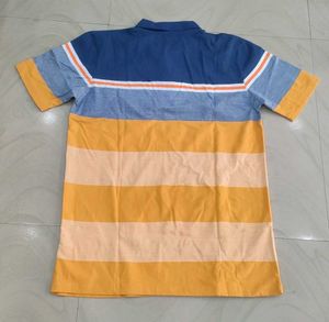 Striped Polo T-Shirt