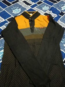 Unique Patterned Polo Shirt