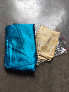 Saree With Blouse Piece