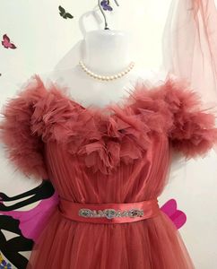 Designer Flower Design Gown 🦋