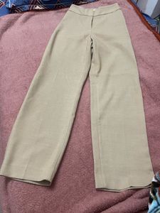 Wide Leg Linen Blend Pants
