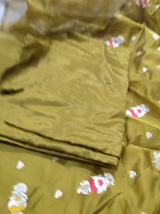 Chanderi Silk With Banarasi Work Suit Sale