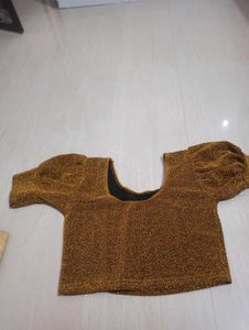 Golden Shimmer Blouse