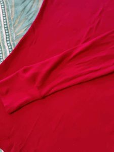 Dark pink GAP Long Sleeve Top stretchable