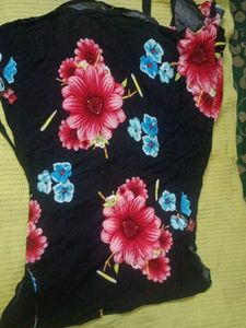 Floral Print Skirt