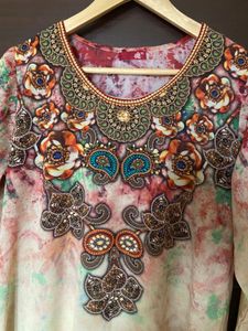 Elegant Floral printed Kurta from (Shree) xl