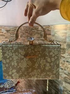 Partywear Golden Purse