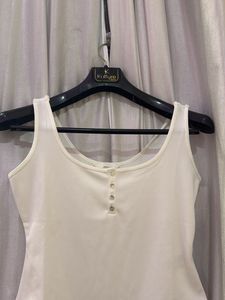 Pure Flex White strechy bodysuit H&amp;M
