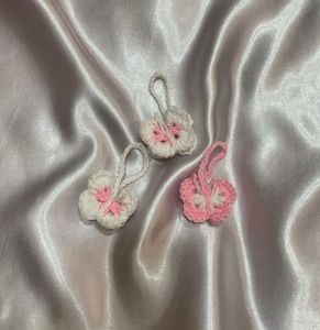 Butterfly Crochet Charms🦋(EACH FOR 75RS!) 🦋