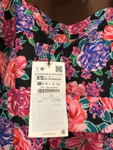 Zara Mini Dress With LABEL