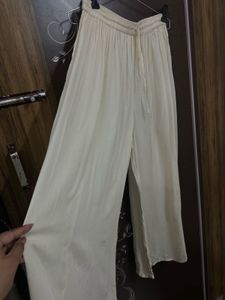 Flowy Cream Palazzo