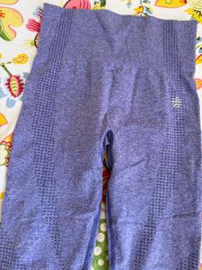 Purple Seamless High Waist Leggings