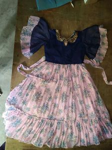 Floral Flutter Sleeve Dress