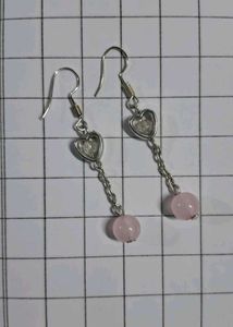 Heart Drop Earrings