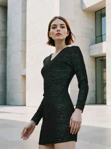 Animal Print Mini Dress