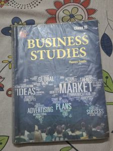 Business Studies Class 11th Book