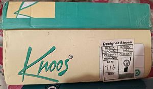 Knoos Genuine Leather Formal Shoes (Size 11)