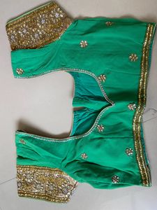 Sea Green Saree