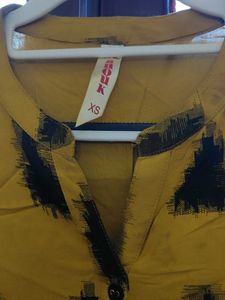 Gorgeous Mustard Coloured Ethnic Dress