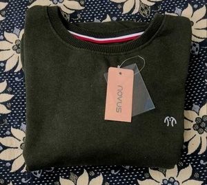 Novus Premium 100% Pure Cotton Crewneck Sweatshirt