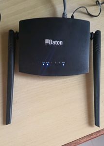iBall Baton Router Used, Fully Working.
