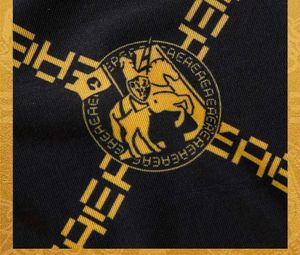 Boxer Briefs - Black &amp; Gold Pattern