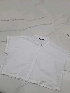 White Short Sleeve Top