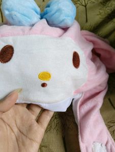 Sanrio My Melody Kawaii Head Plushie Hat/Cap