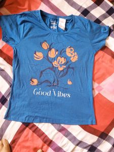 Blue Good Vibes T-shirt