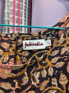 Fabindia Dress With Belt
