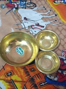 Combo Of Brass Bowls