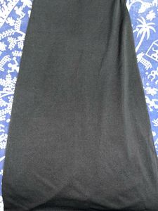 Y2K Black Mixi  Skirt