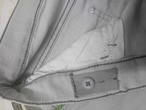 Men's Grey Denim Shorts